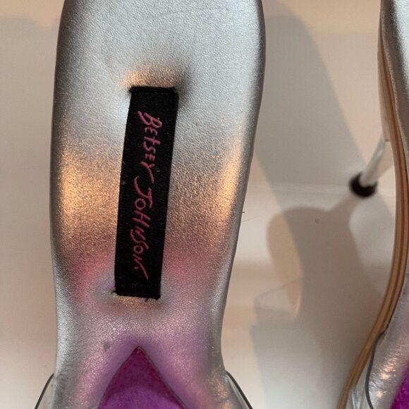 Betsey Johnson Rhinestone Heels - Picture 9 of 9